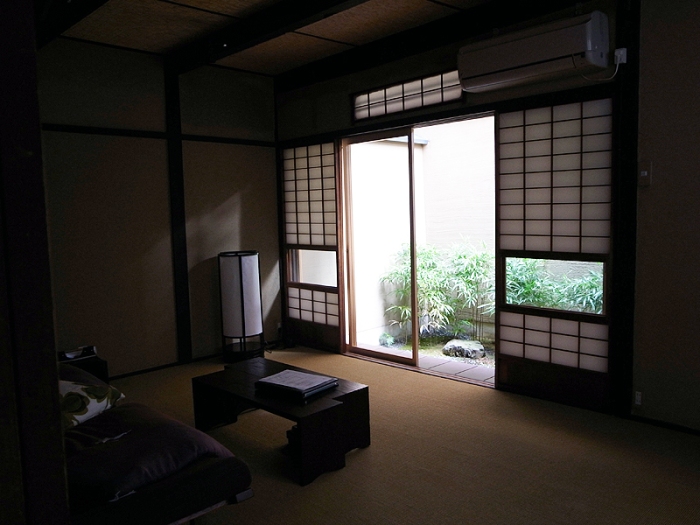 Traditional hotel in Kyoto